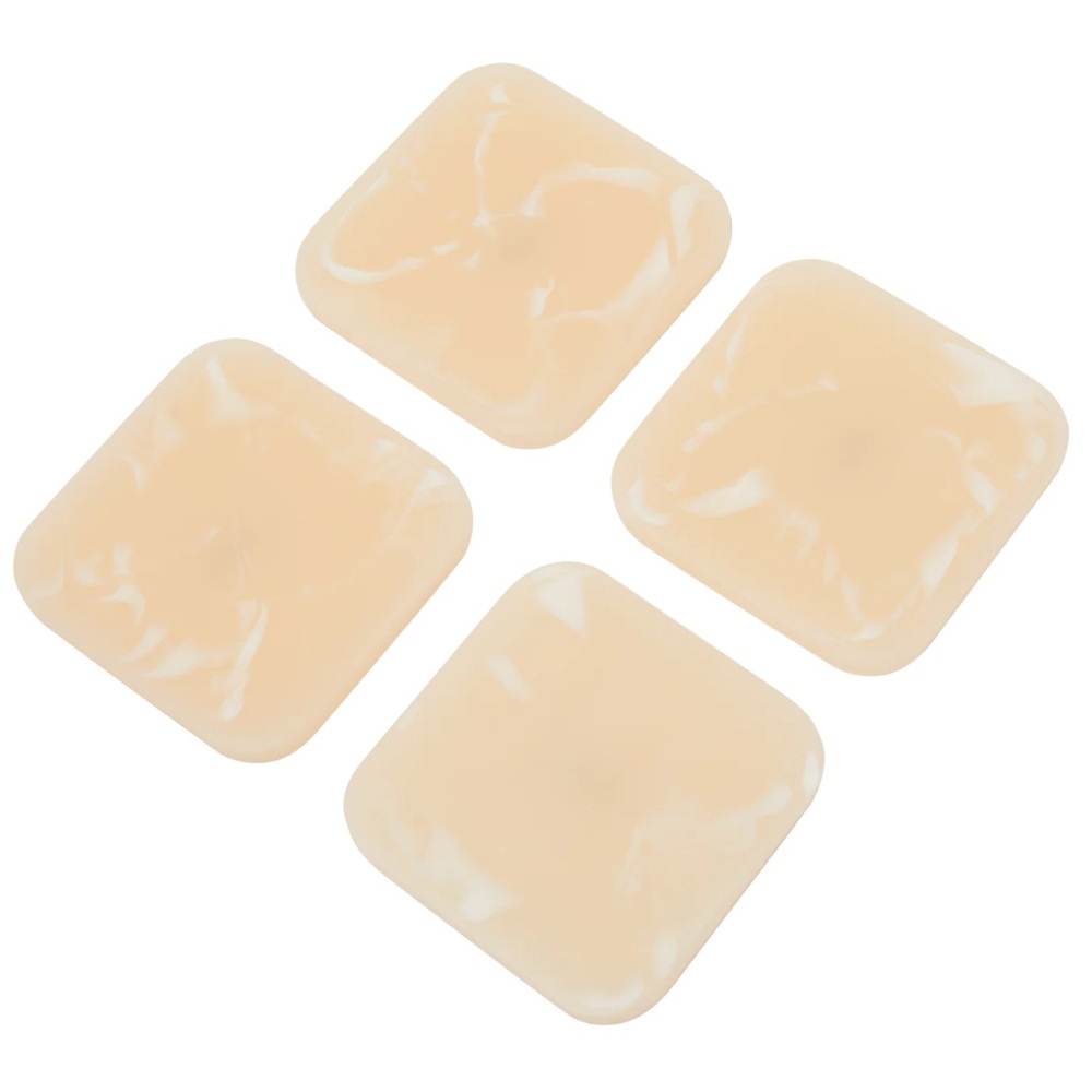 Set of 4 Cream Square Coasters from Ririku new with box FabFitFun box